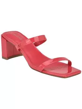 Женские лакированные сандалии Kater Slip-On Slide Calvin Klein, темно-розовый