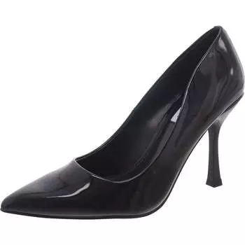 Женские лакированные туфли-лодочки Leda Slip-On Steve Madden, черный