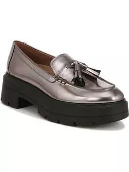 Женские лакированные туфли-лоферы Nieves Slip On Naturalizer, цвет pewter leather