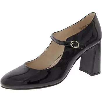 Женские лакированные туфли Мэри Джейн с закрытым носком Charter Club, черный