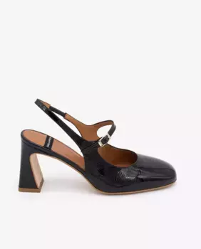 Женские лакированные туфли на высоком каблуке Mary Janes ngel Alarcn, черный