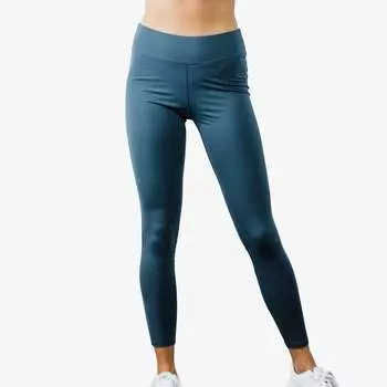 Женские леггинсы 27" Calypsa, светло-голубой/белый