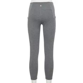 Женские леггинсы Adaptive Tek Gear с высокой талией размером 7/8 Tek Gear, черный