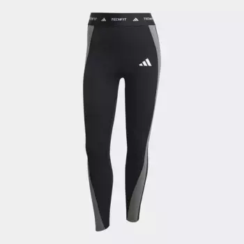 Женские леггинсы Adidas Techfit Colorblock 7/8, черный