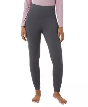 Женские леггинсы базового слоя с завышенной талией персиковой кожи 32 Degrees, серебро