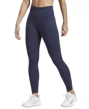 Женские леггинсы без застежки с высокой талией Lux, эксклюзив Macy's Reebok