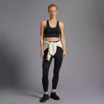 Женские леггинсы Boomerang для тренировок с высокой талией, чёрный