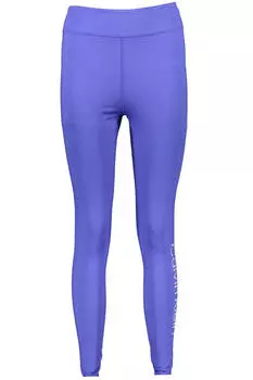Женские леггинсы Calvin Klein однотонные с логотипом, фиолетовый