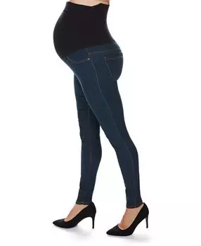 Женские леггинсы для беременных из джинсовой ткани из смеси бамбука MeMoi, мульти