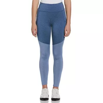 Женские леггинсы для гольфа с завышенной талией и цветными блоками для турниров Большого шлема Grand Slam, цвет Blue Horizon