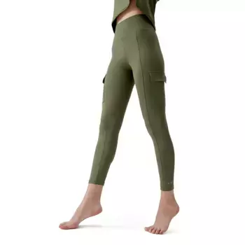 Женские леггинсы для йоги Cargo Born Living Born Living Yoga, цвет Verde Oliva