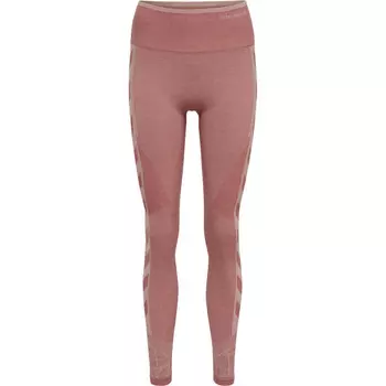 Женские леггинсы для йоги Hmlmt Energy Seamless Hw Tights с технологией Beecool HUMMEL, цвет rot