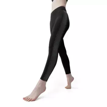 Женские леггинсы для йоги Night Born Living Born Living Yoga, чёрный