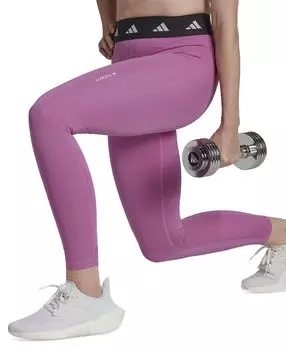 Женские леггинсы для тренинга techfit 7/8 adidas, мульти
