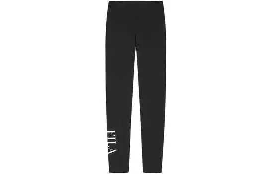 Женские леггинсы ФИЛА FILA, цвет Black