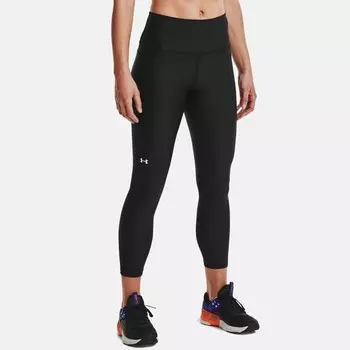 Женские леггинсы Heatgear с нескользящей талией Under Armour, черный