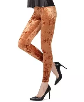 Женские леггинсы из мятого бархата MeMoi