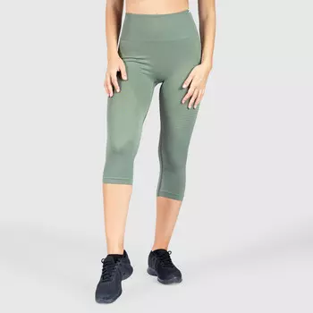 Женские леггинсы-капри Bloom Olive для спорта и отдыха SMILODOX, цвет gruen