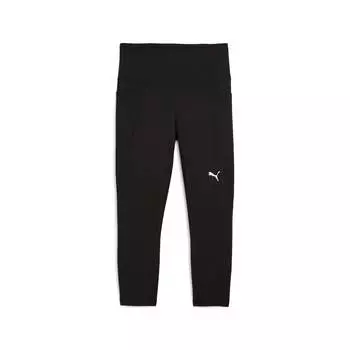 Женские леггинсы-капри с высокой талией PUMA Train All Day ESSENTIALS для тренировок, черный