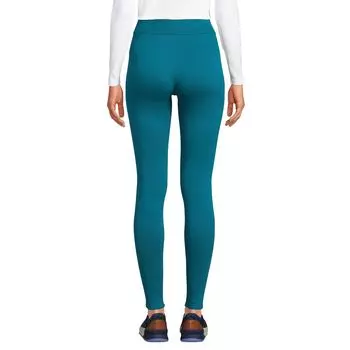 Женские леггинсы Lands End Serious Sweats на флисовой подкладке Lands' End