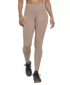 Женские леггинсы lux без застежек с высокой талией Reebok