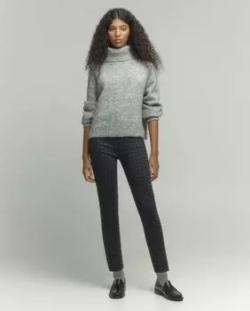 Женские леггинсы на пуговицах Tintoretto, темно-синий