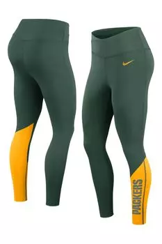 Женские леггинсы Nike Fanatics Bay Green Fanatics Bay Nike, зеленый