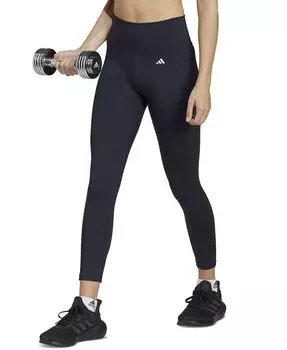 Женские леггинсы Optime с завышенной талией 7/8 adidas, синий