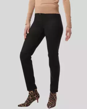 Женские леггинсы прямого кроя из антелины Hue, черный
