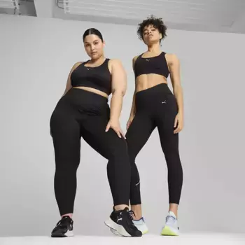 Женские леггинсы Puma Run Microfleece HW FL Tight, черный