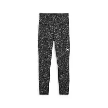 Женские леггинсы PUMA Train All Day GRAPHIC 7/8, цвет black/aw/048287/0001