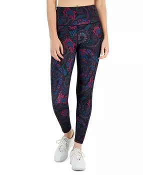 Женские леггинсы с узором пейсли размером 7/8, обычные и миниатюрные, созданы для macy's ID Ideology, мульти