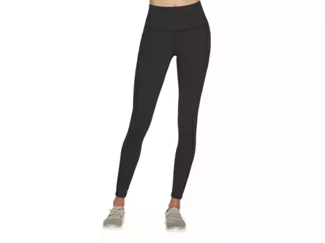 Женские леггинсы с высокой талией GOflex Skechers, Black