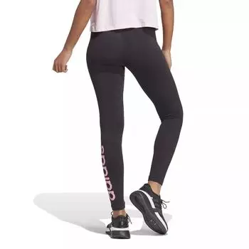 Женские леггинсы с завышенной талией и логотипом adidas Essential Linear adidas, черный/белый