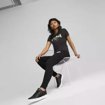 Женские леггинсы Squad Puma, черный