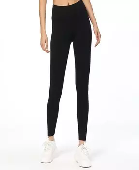 Женские леггинсы в полный рост с высокой посадкой Marc New York, черный