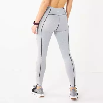 Женские леггинсы во всю длину Tek Gear Ultrastretch с высокой талией и боковыми карманами Tek Gear