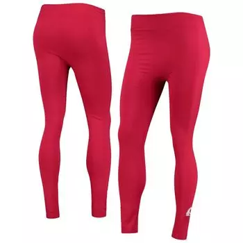 Женские леггинсы ZooZatz Crimson Washington State Cougars на флисовой подкладке