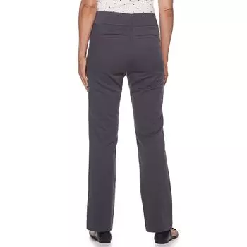 Женские легкие эластичные брюки без застежки Croft & Barrow Bootcut Croft & Barrow