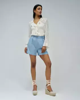 Женские легкие джинсовые шорты Salsa Jeans, синий