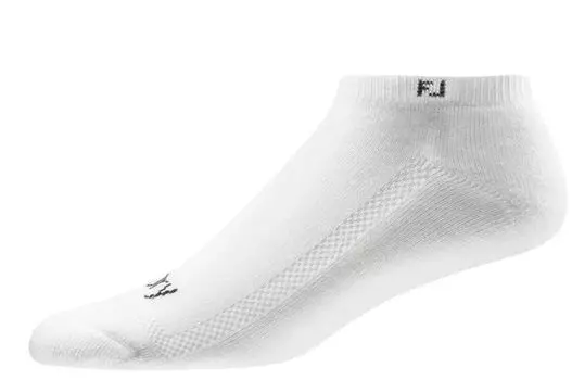 Женские легкие низкие носки для гольфа Footjoy ProDry с низким вырезом — 2 шт., белый