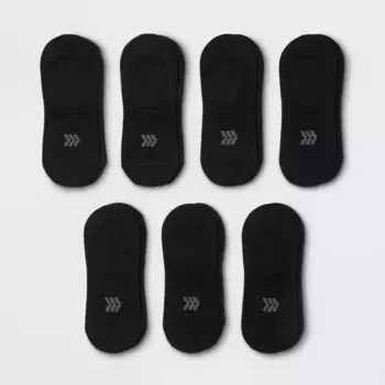 Женские легкие спортивные носки Bonus Pack Liner 6+1 - All In Motion, цвет Black