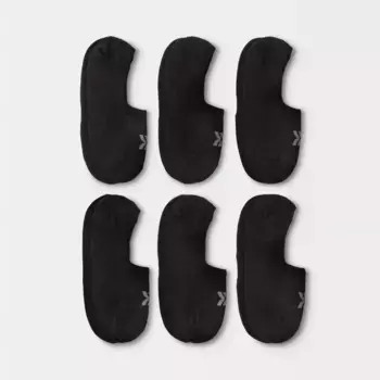 Женские легкие спортивные носки Liner 6pk - All In Motion, цвет Black