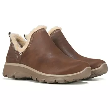 Женские легкие удобные слипоны Buried Treasure Skechers, цвет chocolate