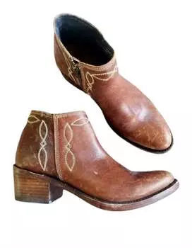 Женские летние ботильоны Mossil Miel в коричневом цвете Liberty Black