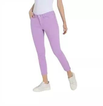 Женские летние укороченные джинсы Dream в лавандовом цвете MAC Jeans