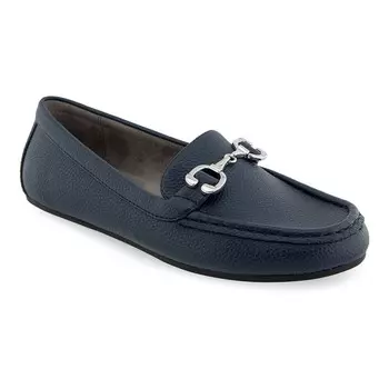 Женские лоферы Aerosoles Dallas, цвет Navy Pebbled Faux Leat