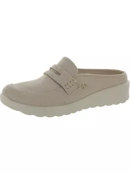 Женские лоферы без шнуровки Georgia с мягкой стелькой Bzees, цвет Biscotti Sparkle