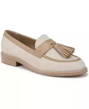 Женские лоферы Carolyn Low Profile с кисточками Franco Sarto, коричневый/бежевый