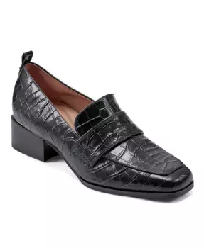 Женские лоферы Darlene eFlex на устойчивом каблуке Easy Spirit, синий